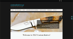 Desktop Screenshot of customknives.gr
